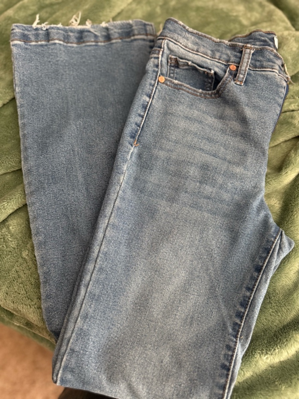 Sofia Vergara Classic Light Blue Flare-Leg Jeans